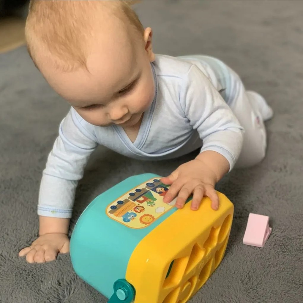 Găleată puzzle Baby Mix, 20 x 14 x 12 cm
