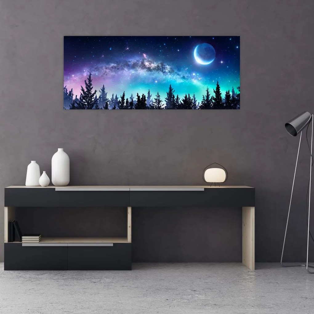 Tablou - Calea lactee (120x50 cm)