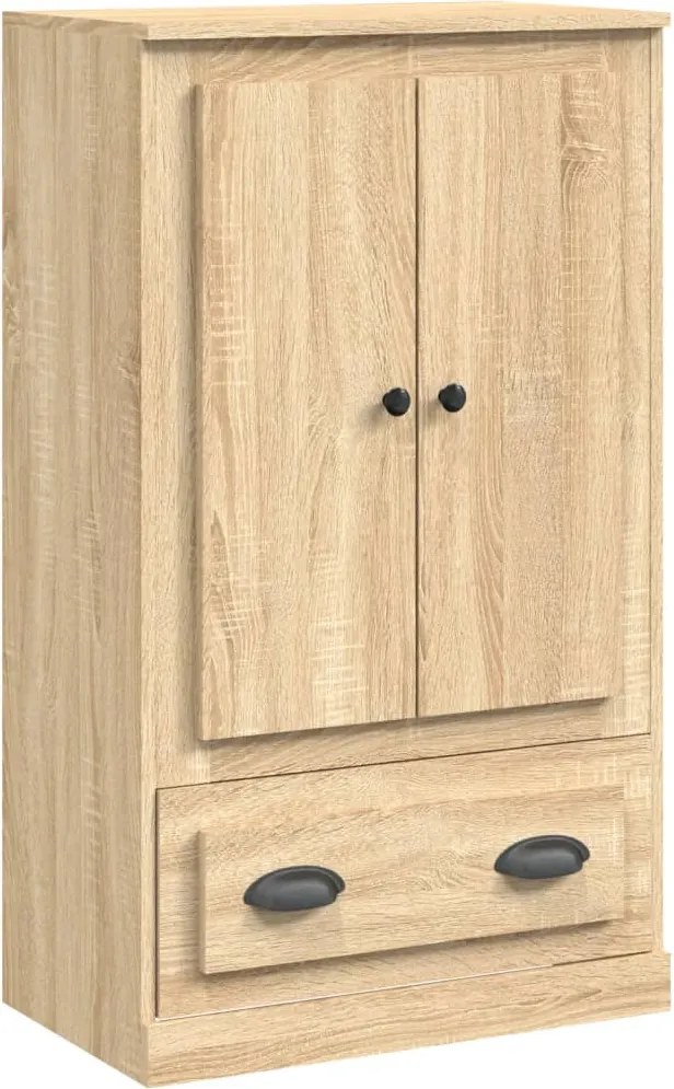 vidaXL Dulap înalt, stejar sonoma, 60x35,5x103,5 cm, lemn prelucrat