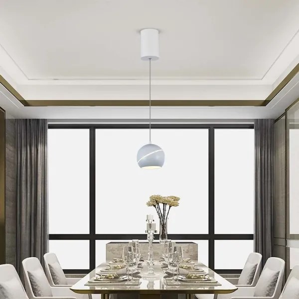 Lustră LED pe cablu LED/8,5W/230V 3000K alb