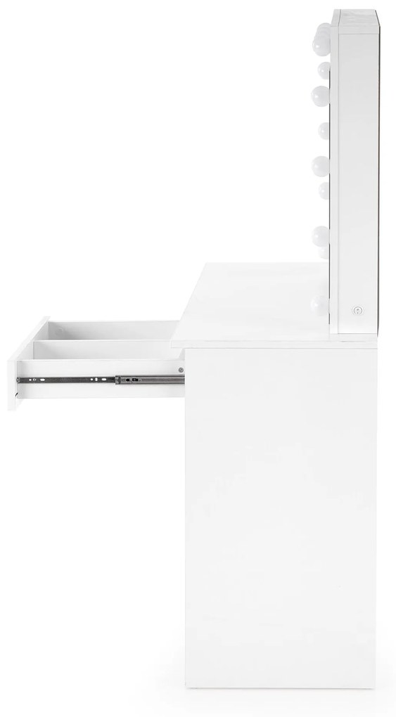 Măsuță toaletă Velinio 95 cm - alb