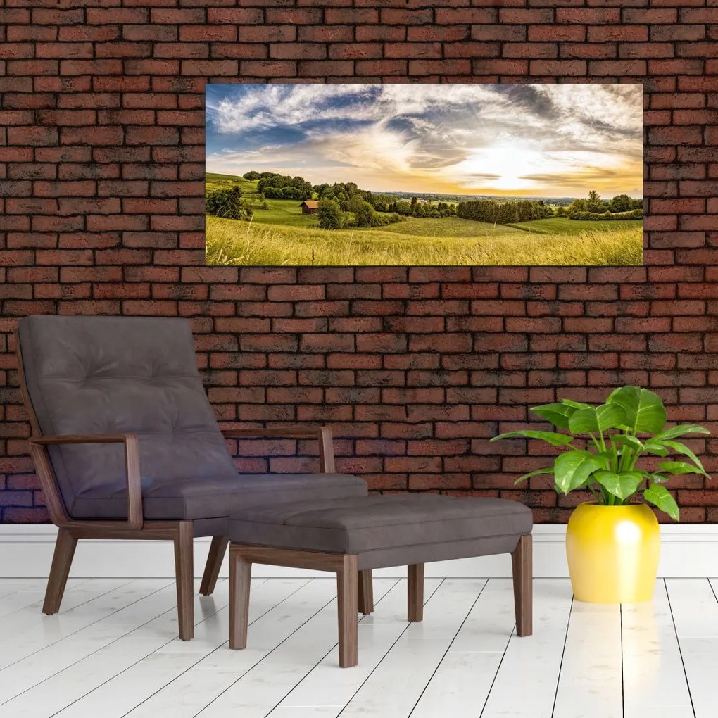 Tablou cu peisaj (120x50 cm)