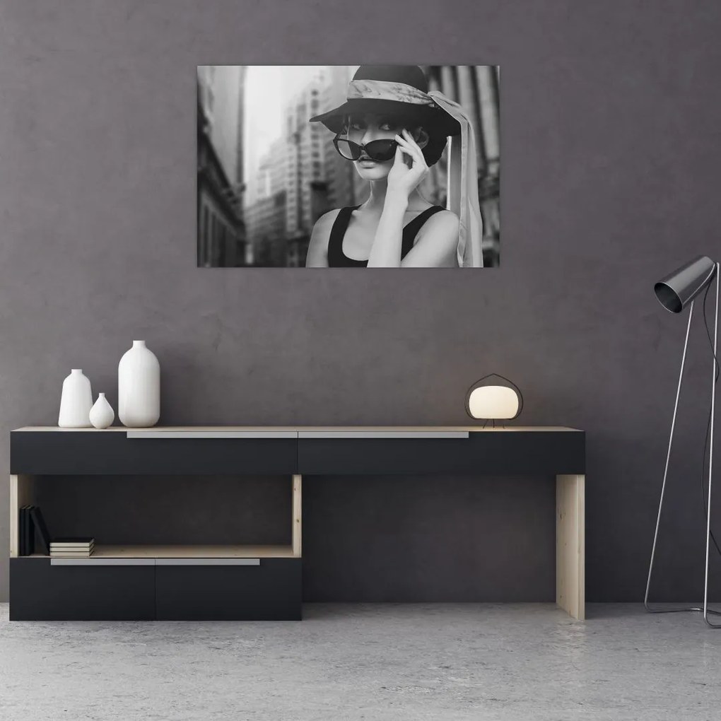 Tablou cu femeie (90x60 cm)