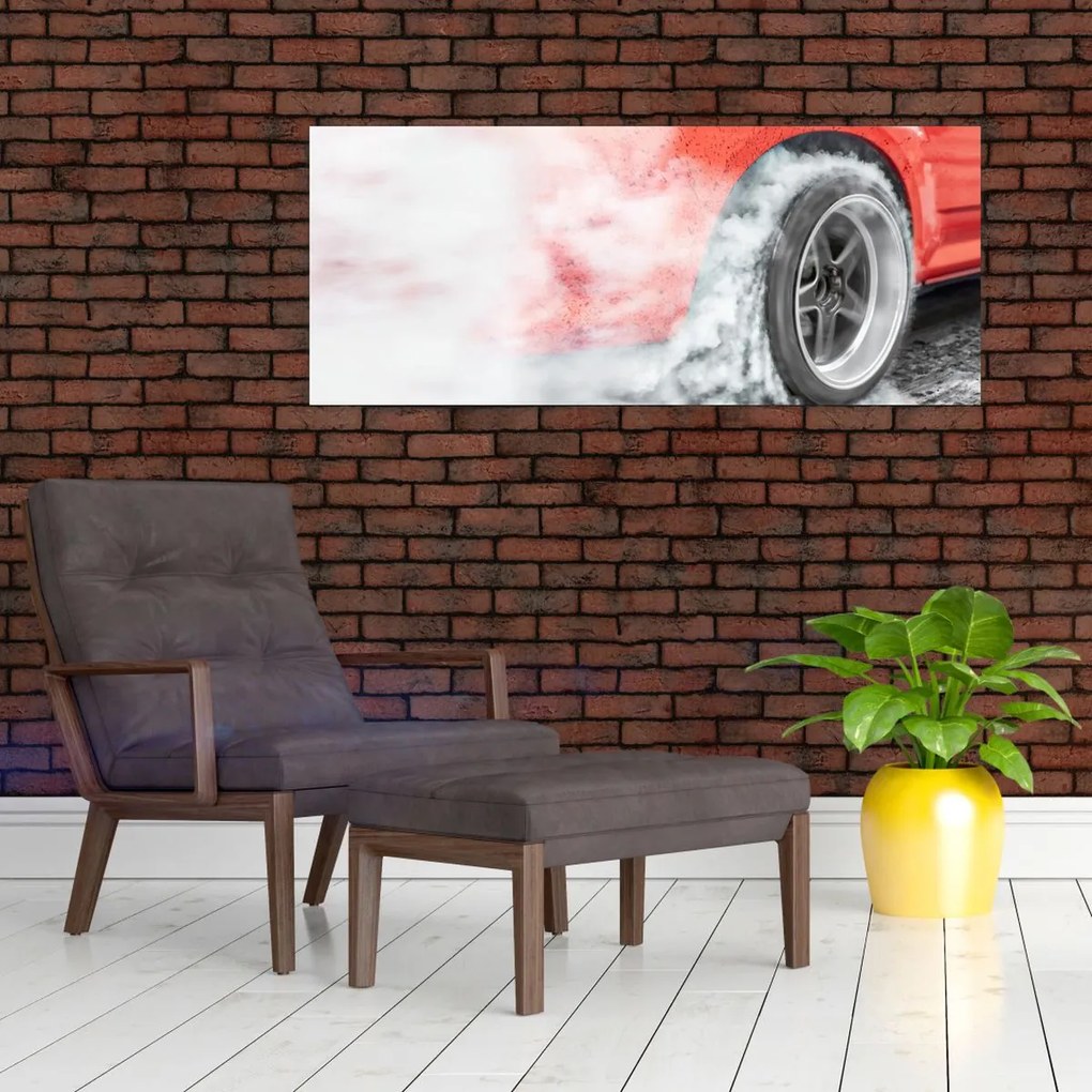 Tablou - Mașină de curse (120x50 cm)
