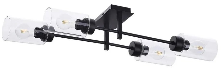 Rabalux 2672 - Lustră aplicată PRUDENCE 4xE27/40W/230V