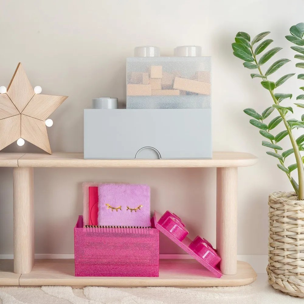 Cutie de depozitare pentru copii din plastic 25x25x18 cm – LEGO®