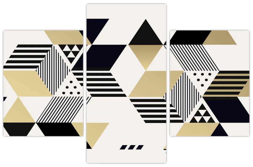 Tablou - Forme geometrice N⁰1 (90x60 cm)