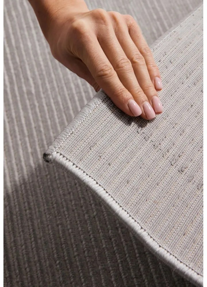 Covor gri/crem 160x235 cm Perles Dolomite – Elle Decoration