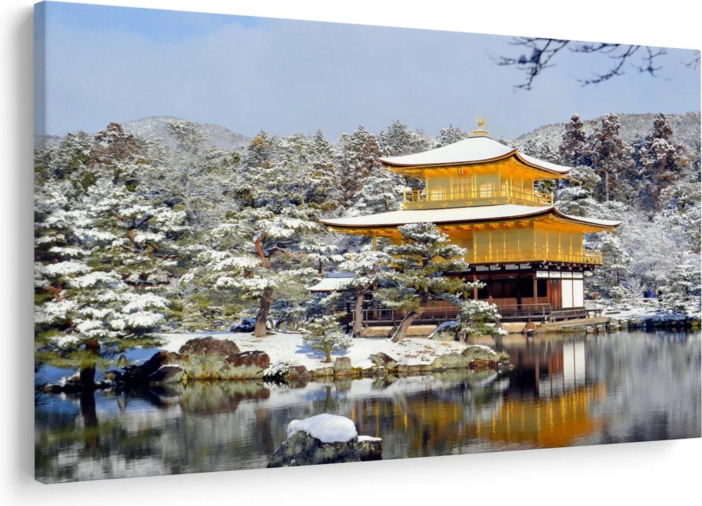 Tablou - Kinkakuji, Japonia (90x60 cm)