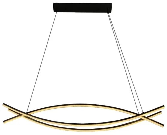 Lustră LED dimabilă pe cablu LED/70W/230V 3000-6500K + telecomandă