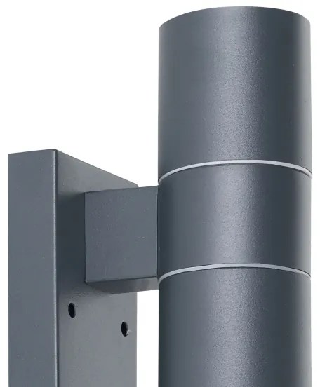 Eglo 32899 - LED aplica perete exterior RIGA 5 2xGU10/3W/230V