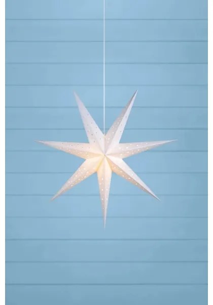 Markslöjd 703876 - Decorațiune de Crăciun SOLVALLA, Ø 75 cm, 1xE14/25W/230V, albă