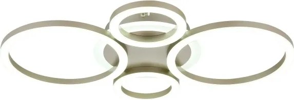 Globo 48039-40CO -LED Plafonieră LORETTA LED/40W/230V Ø 35,5x53 cm alamă