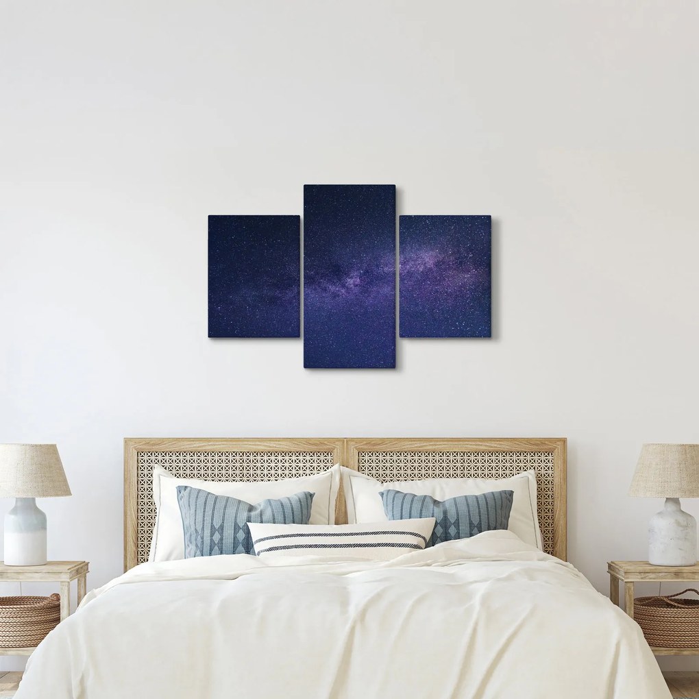 Tablou cu galaxie (90x60 cm)