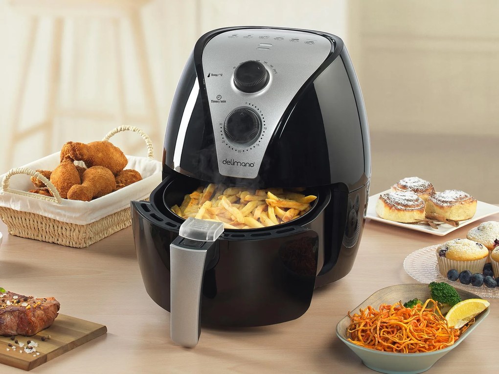 Friteuză cu aer cald, Air Fryer BLACK