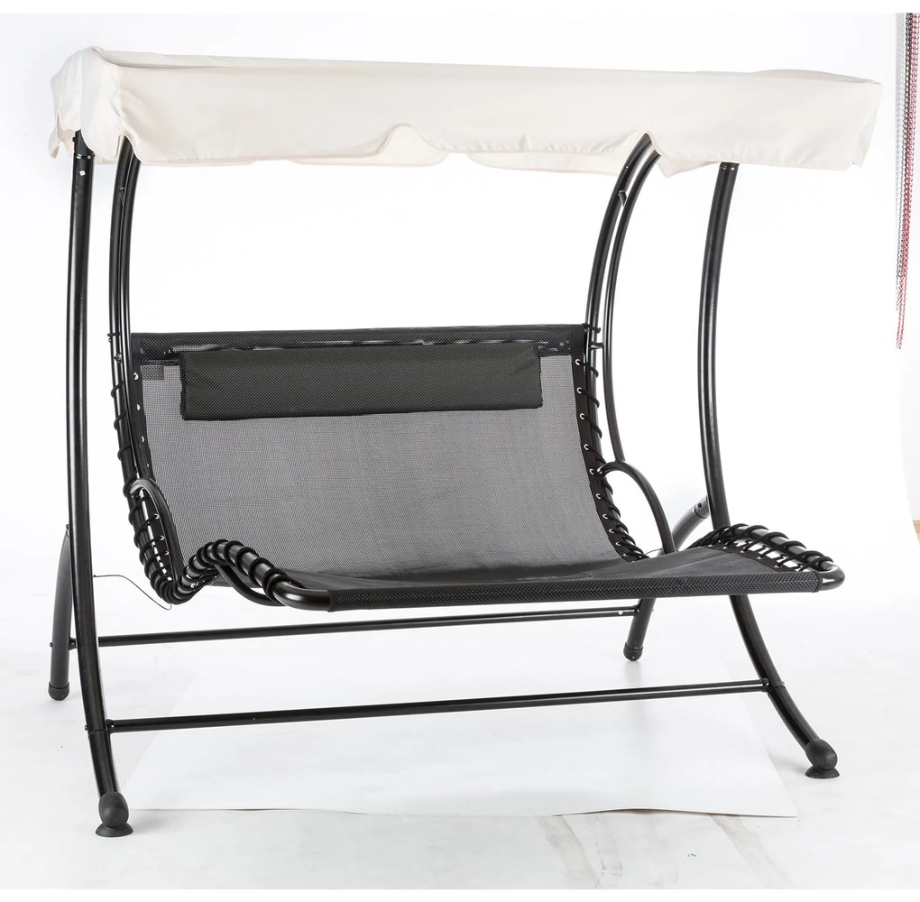 ARISTO, balansoar de grădină, leagăn de grădină, inclusiv perne