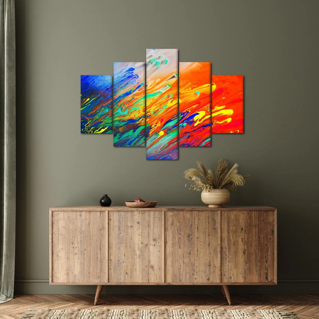 Tablou - Abstract colorat (150x105 cm)