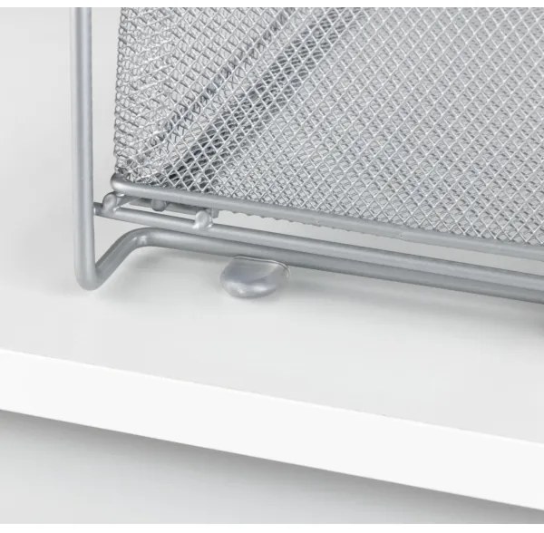 WENKO 53140800 - Poliță GIOMA, 35 x 33,5 cm, argintie