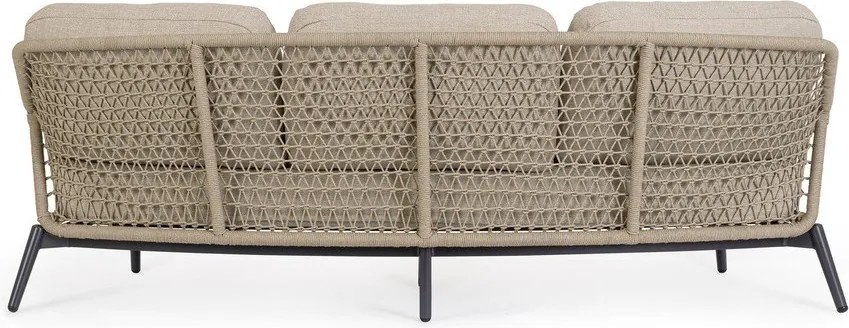 Canapea de grădină maro deschis din lemn de acacia Eulero – Bizzotto