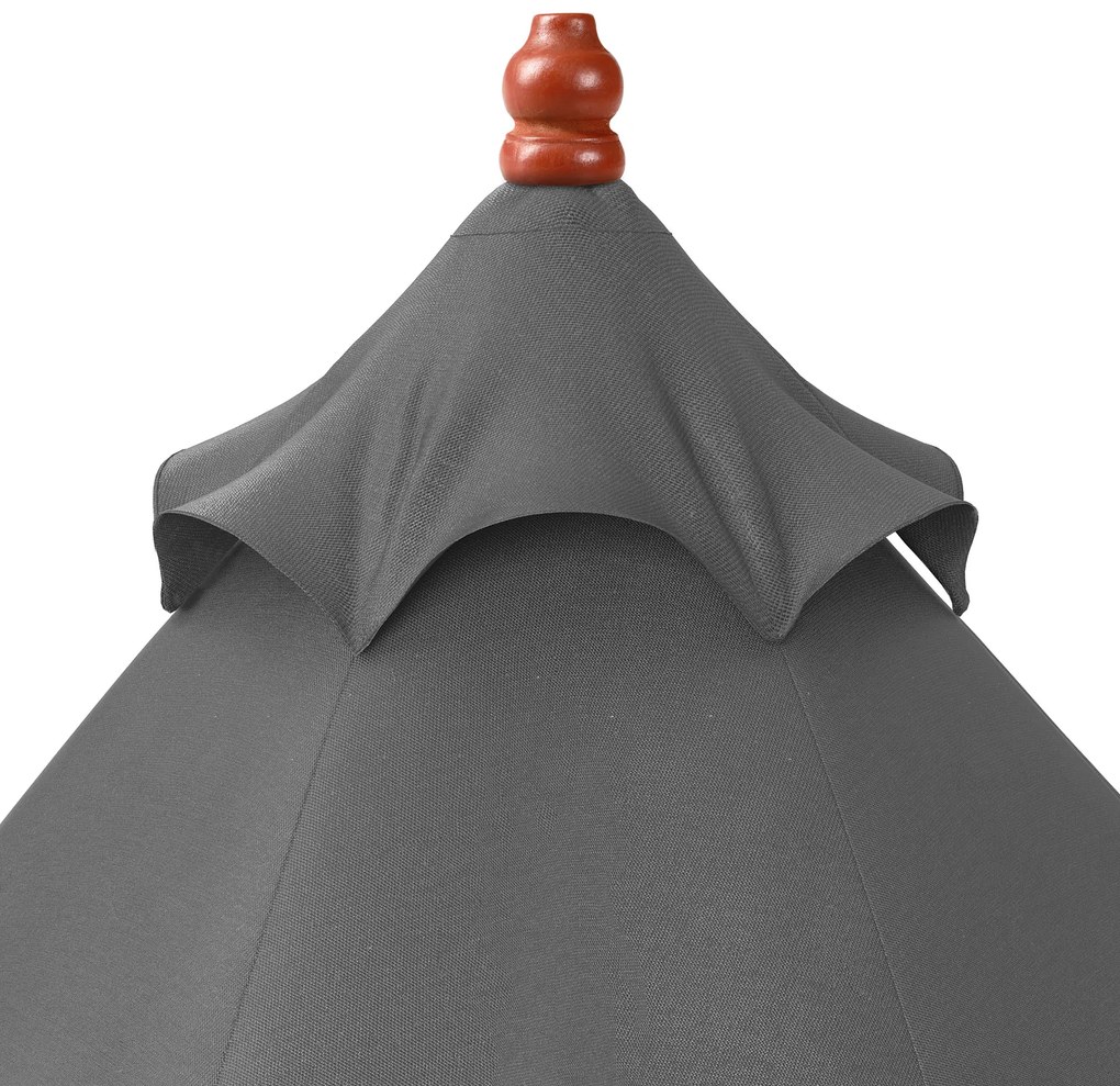 Deuba Umbrelă de soare de grădină Ø330cm - antracit