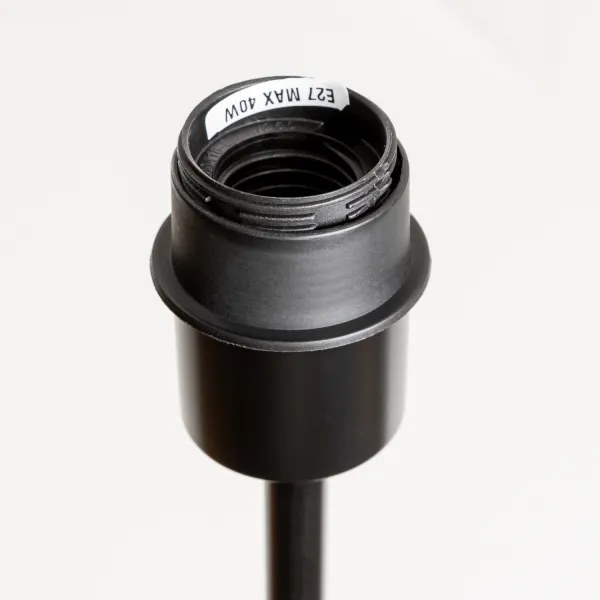 Brilagi - Lampadar LED CERIA 1xE27/40W/230V Ø 45 cm bej/negru