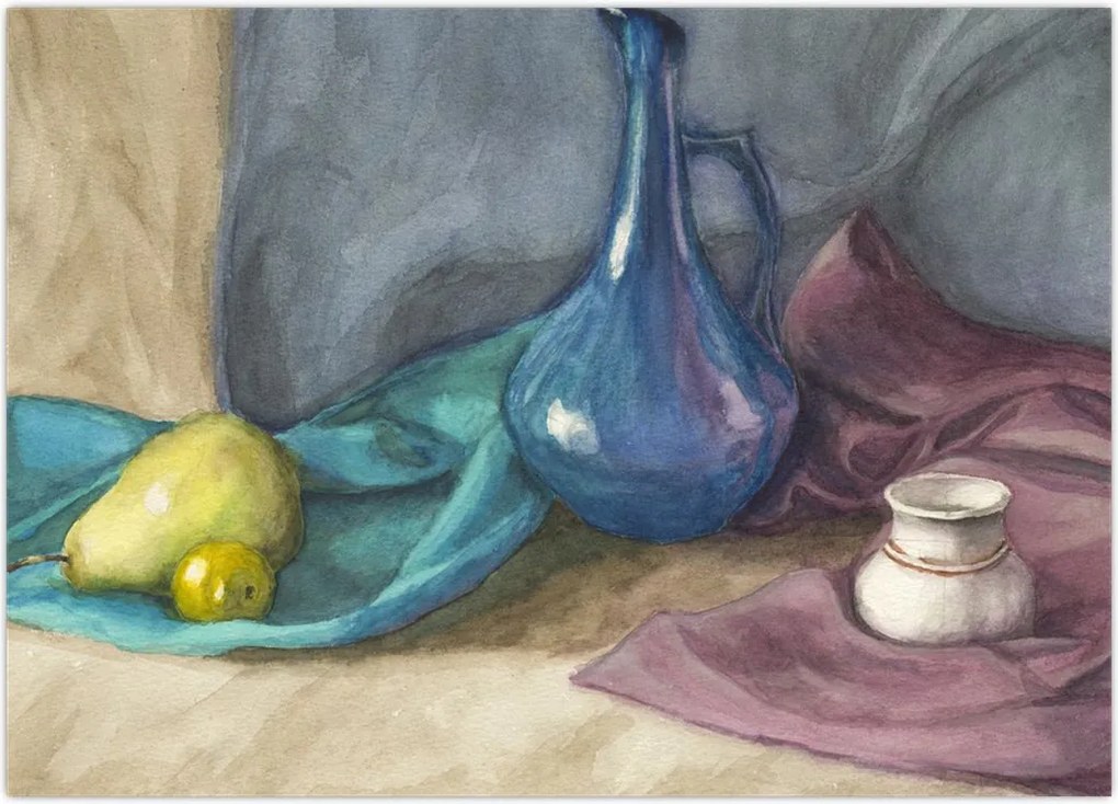 Tablou - Natură moartă pictată (70x50 cm)