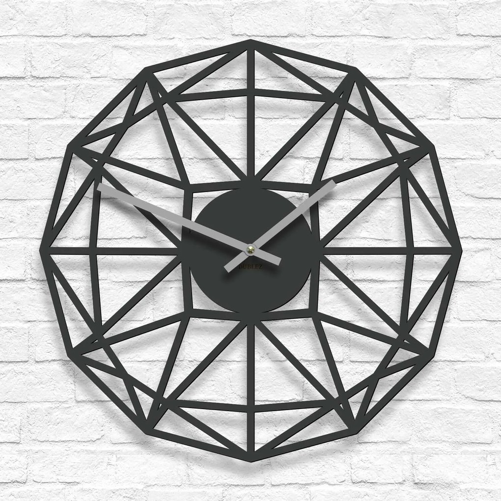 DUBLEZ | Ceas de perete industrial - Geometric Infinity