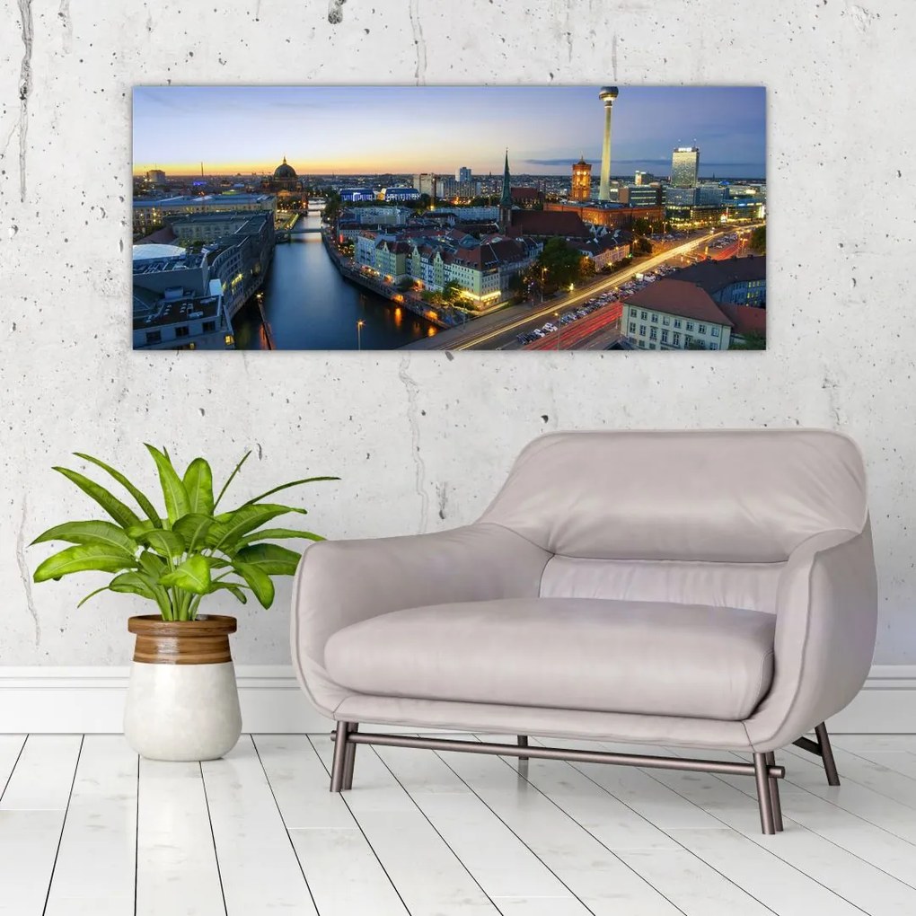 Tablou cu Berlin (120x50 cm), în 40 de alte dimensiuni noi