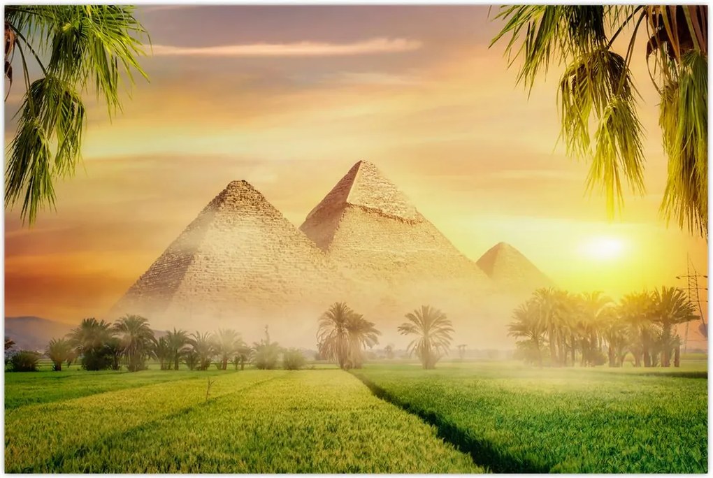 Tablou - Piramide (90x60 cm)