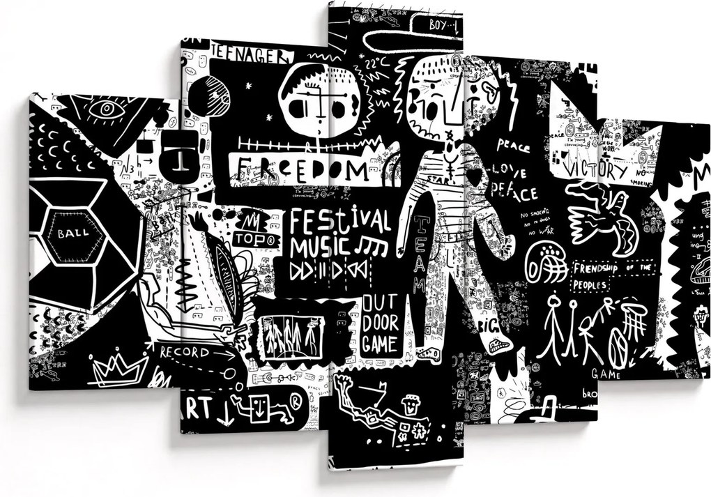 Tablou - Graffiti (150x105 cm)