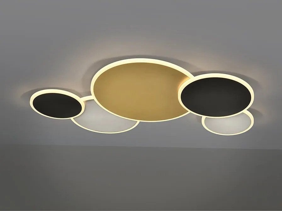 Lustra LED aplicata moderna design circular Umbra