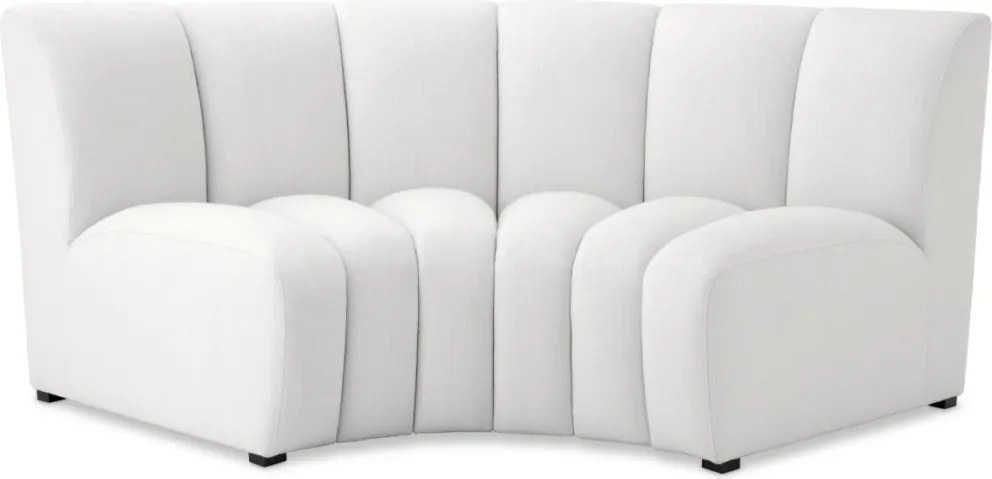 Modul canapea design LUX Lando corner, Avalon white