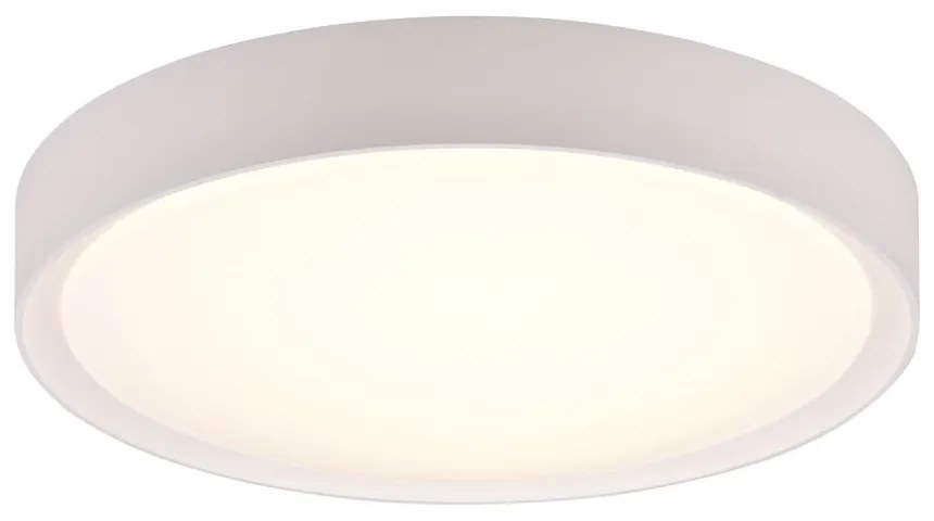 Plafonieră albă LED ø 33 cm Clarimo – Trio