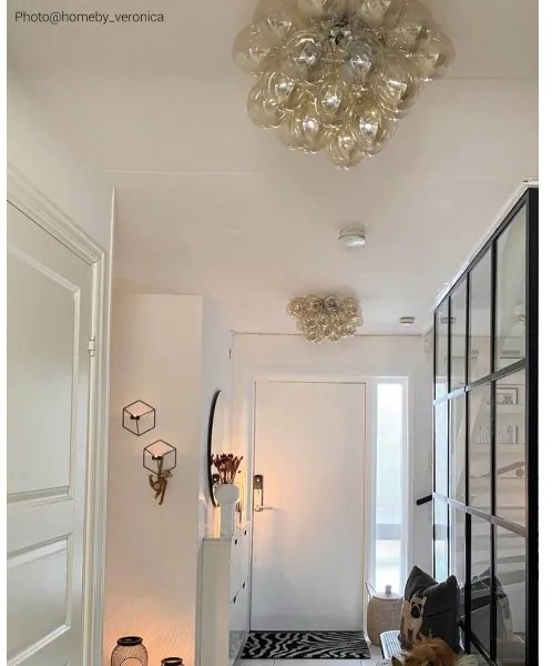 Plafonieră ByRydens 4202240-5503 GROSS 6xG9/5W/230V fumuriu/maro