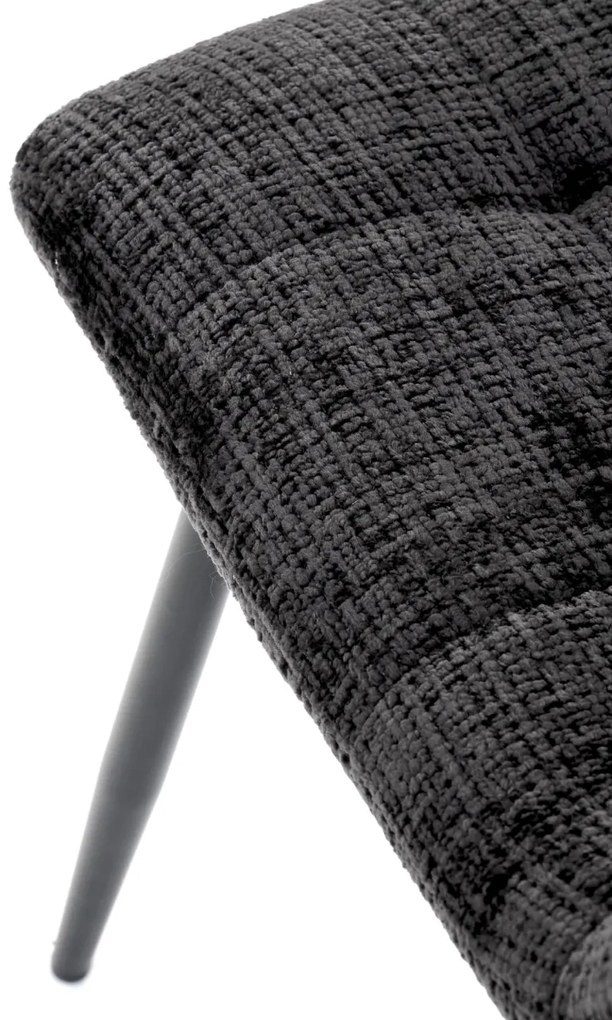 Scaun K547 stofa negru H87 cm