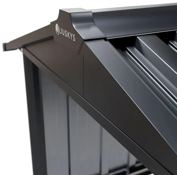 Juskys Garaj pentru robotul de tuns iarba 98x89x63 cm - antracit