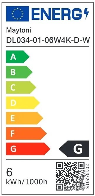 Spot LED incastrabil design modern IP44 Zoom alb
