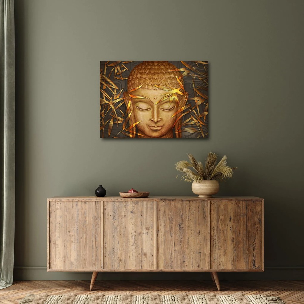 Tablou - Buddha de aur (70x50 cm)