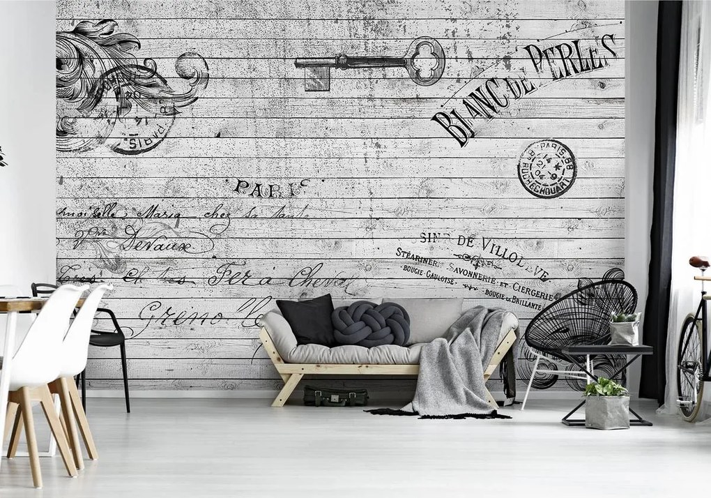 Fototapet - Scânduri (152,5x104 cm)