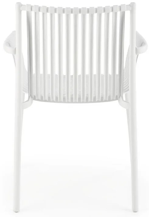 Scaun de bucaterie Lamar, alb