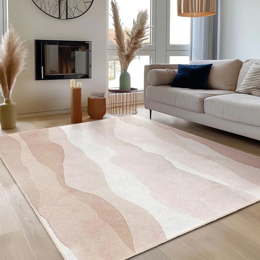 Covor crem lavabil 120x180 cm Komodo Beach – Mila Home