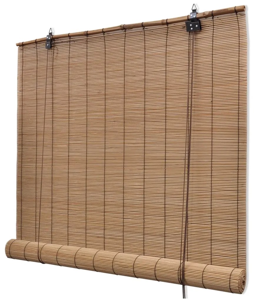 vidaXL Jaluzea tip rulou, bambus, 150 x 160 cm, maro