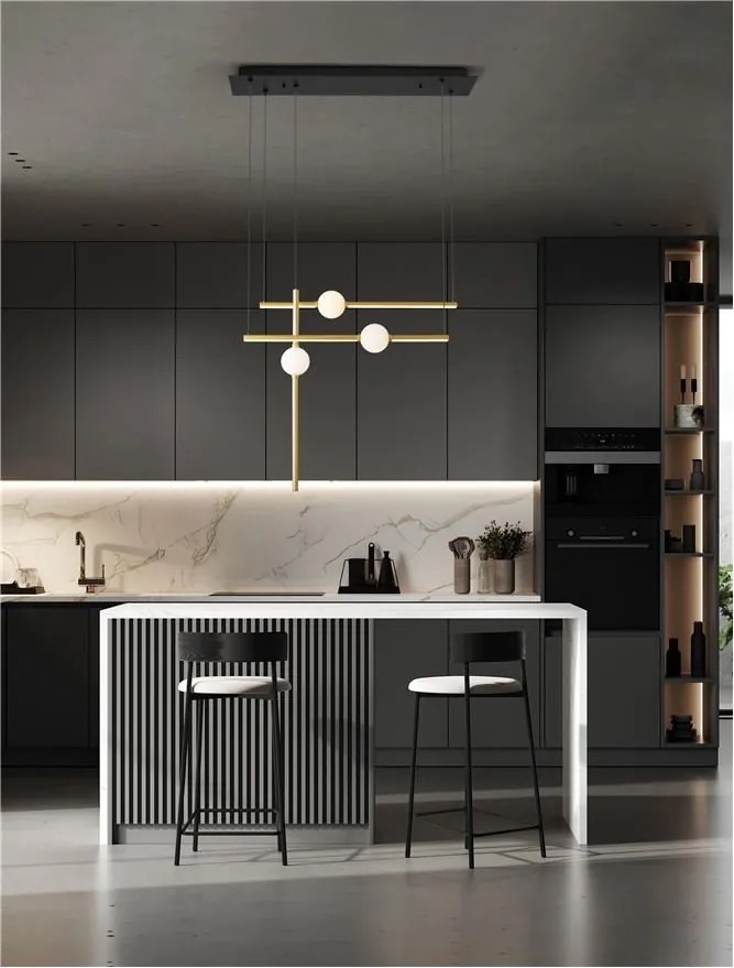 Lustra dimabila LED design modern ACROBAT