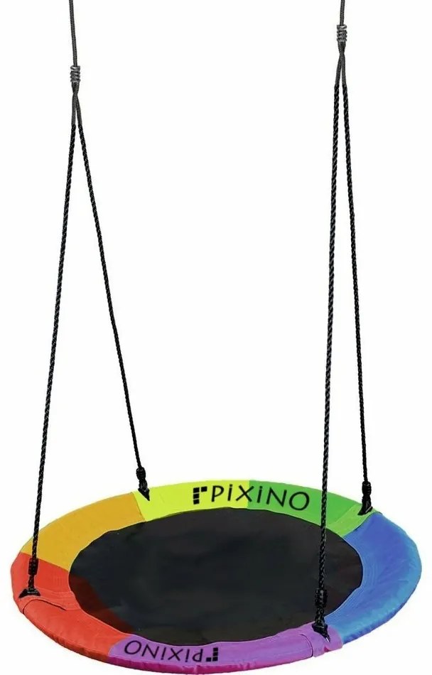 Pixino Cerc oscilant Cuib de barză colorat,diametru 100 cm