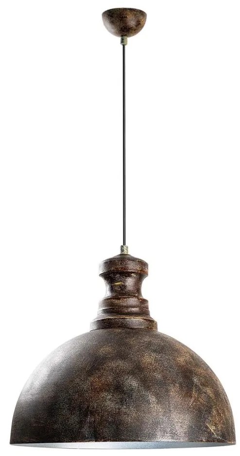 Lustră pe cablu KURE 1xE27/40W/230V d. 40 cm gri