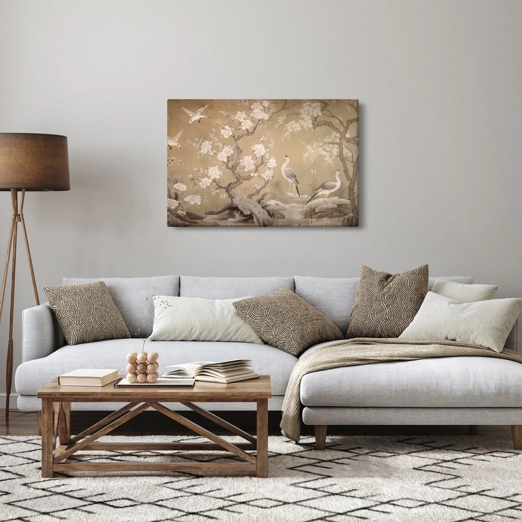Tablou - Desen animat peisaj japonez (90x60 cm)