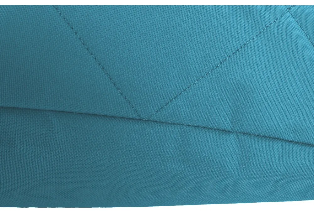 Fotoliu tip sac, material textil turcoaz, VETOK