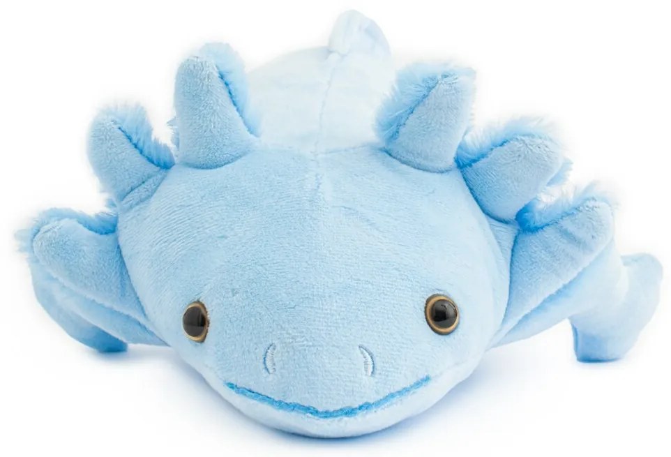 Baby Mix Jucărie de pluș Axolotl albastră, 45 cm