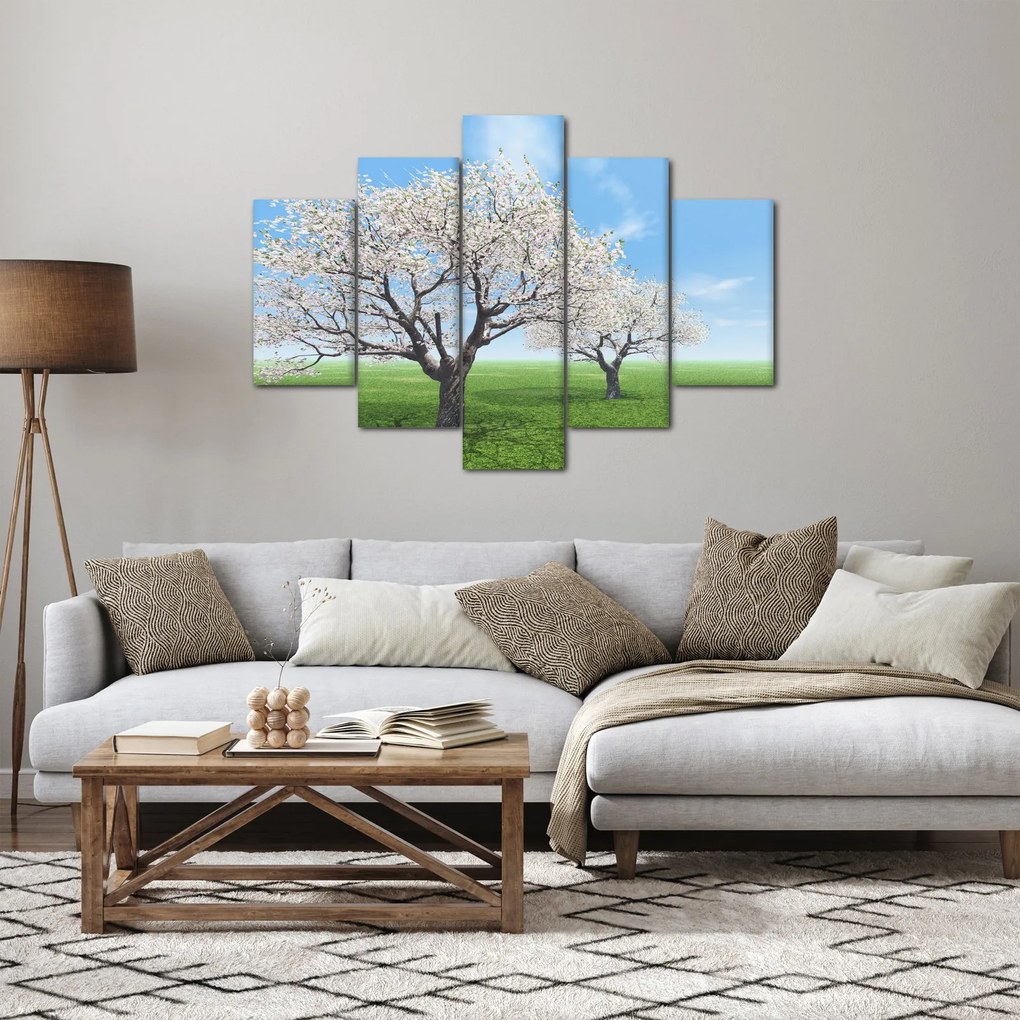 Tablou cu copaci (150x105 cm)