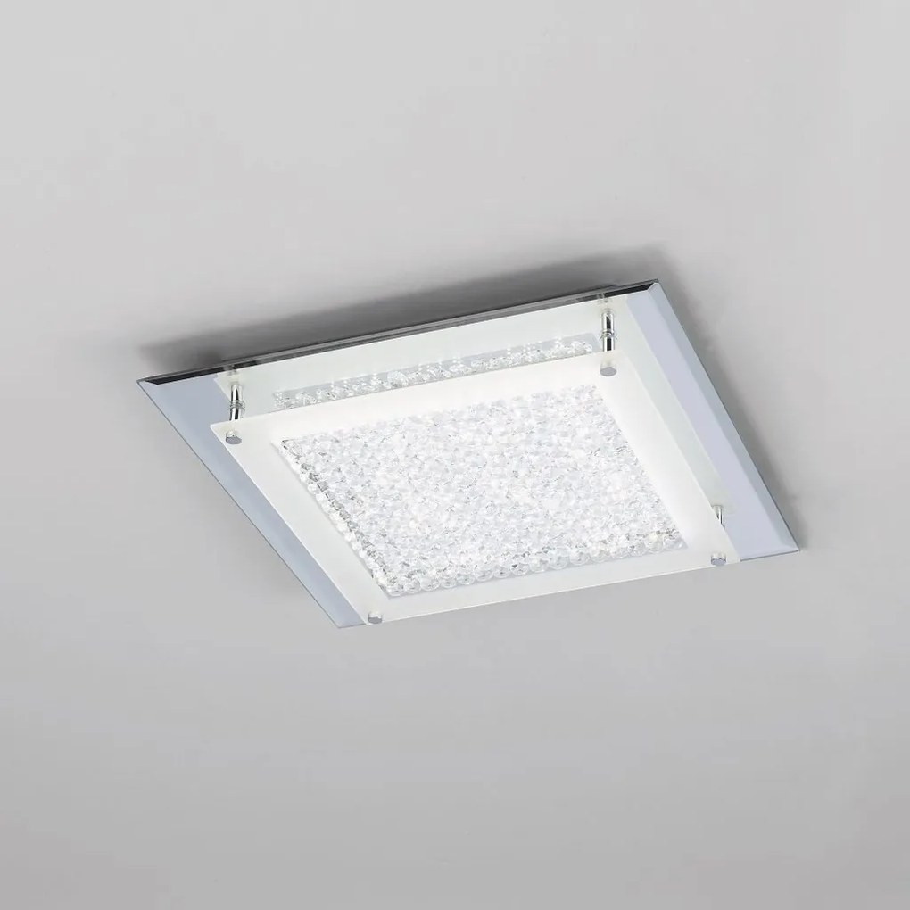 Plafoniera LED design elegant CRYSTAL LED 36x36cm
